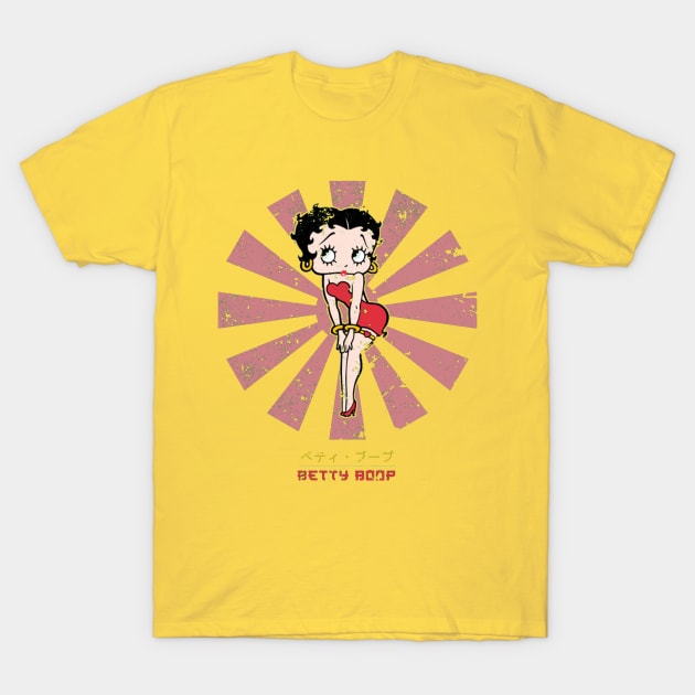 Betty Boop Retro Japanese T-Shirt by box2boxxi